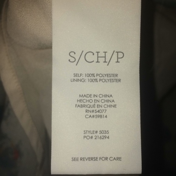 SOLD Cabi Lined Tunic Tank Teal, White, Pink, Orange, Small, Soft - Picture 4 of 4